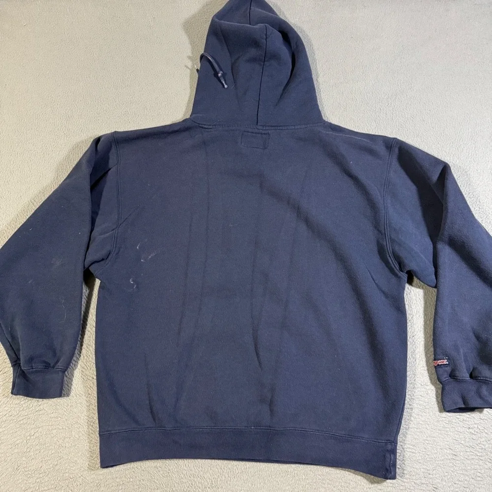 Vintage Penn State Nittany Lions Navy Blue Hoodie Sweatshirt Men's Size‎ Medium